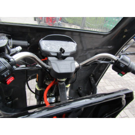 Вантажний електротрицикл FADA ВОЛ  з дахом 1500W 60V 58Ah