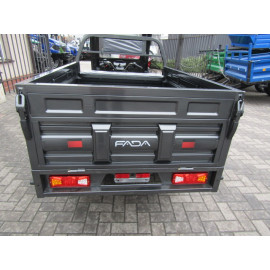 Вантажний електротрицикл FADA ВОЛ  з дахом 1500W 60V 58Ah