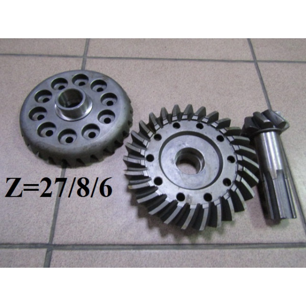 Хвостовик/Планетарка переднього моста XT224/T244/XT244 Z=27/8/6